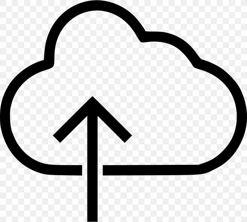 Cloud Computing On-premises Software Email Clip Art, PNG, 980x882px, Cloud Computing, Area, Black And White, Computer, Computer Software Download Free