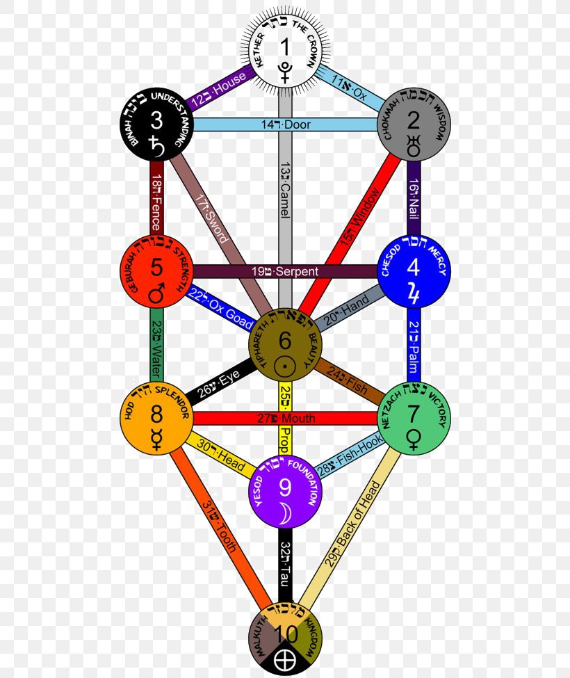 Tree Of Life, PNG, 480x975px, Hermetic Qabalah, Aleister Crowley, Book Of Thoth, Builders Of The Adytum, Esoteric Tarot Download Free