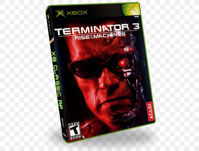 Xbox 360 Terminator 3: Rise Of The Machines PlayStation 2 Terminator 3: The Redemption Terminator Salvation, PNG, 630x620px, Xbox 360, Computer Software, Electronic Device, Film, Gadget Download Free