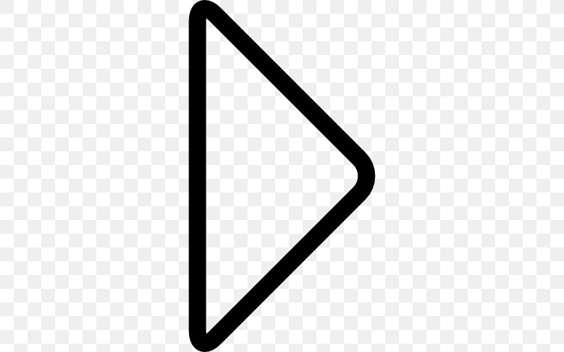 Right Triangle Arrow Clip Art, PNG, 512x512px, Triangle, Area, Black, Rectangle, Right Triangle Download Free