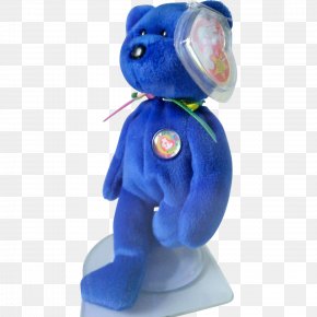 Beanie - Stuffed Animals & Cuddly Toys Cobalt Blue Figurine Elephant PNG