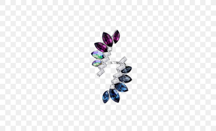 Swarovski Kristallwelten The Dubai Mall Earring Swarovski AG, PNG, 500x500px, Swarovski Kristallwelten, Amethyst, Bijou, Body Jewelry, Bracelet Download Free