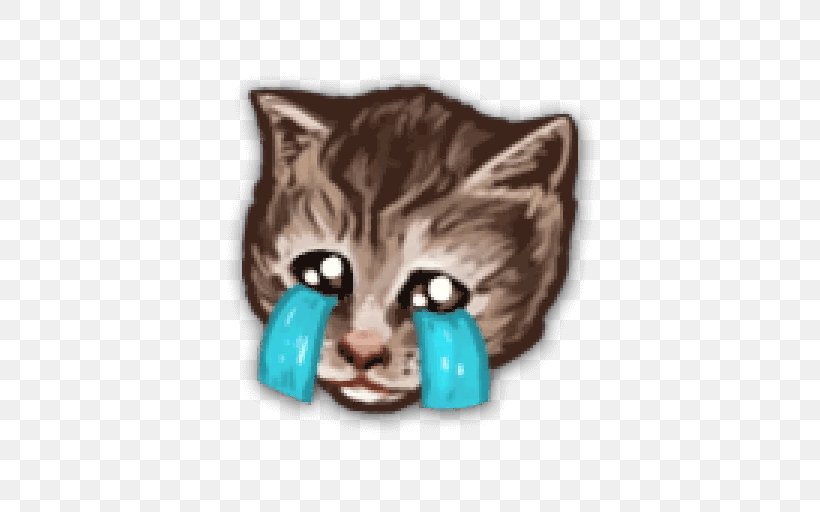 Whiskers Telegram Sticker Cat Kitten Png 512x512px Whiskers