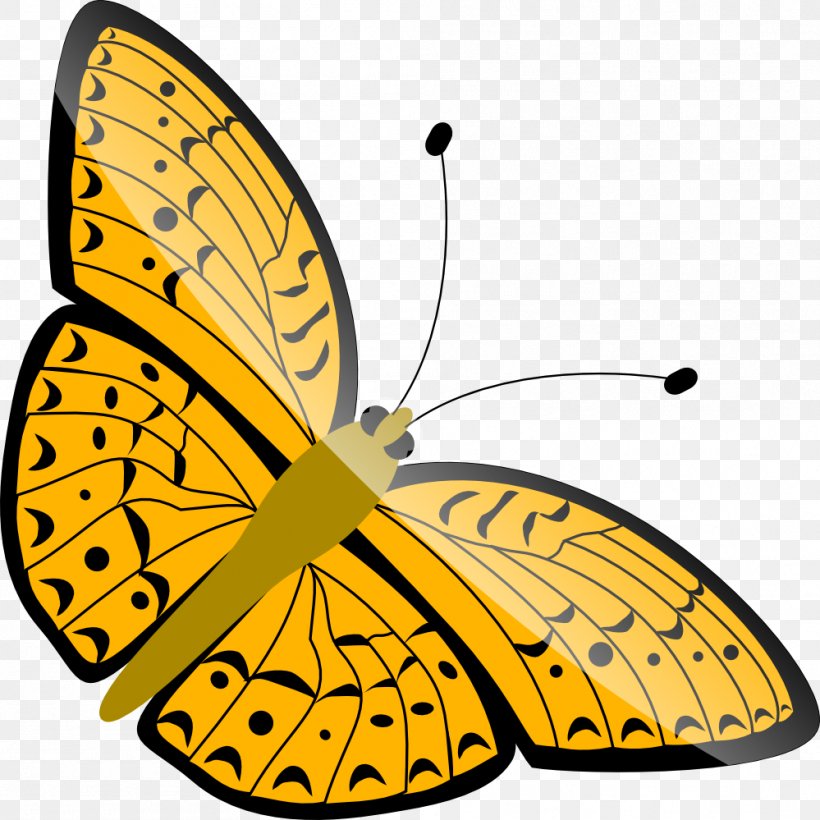 Butterfly Clip Art, PNG, 999x999px, Butterfly, Artwork, Brush Footed Butterfly, Icon Design, Insect Download Free