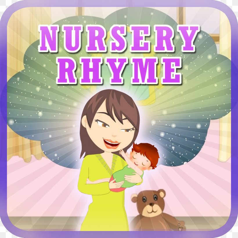 Nursery Rhyme Song Android Kids Stories, PNG, 1024x1024px, Watercolor, Cartoon, Flower, Frame, Heart Download Free
