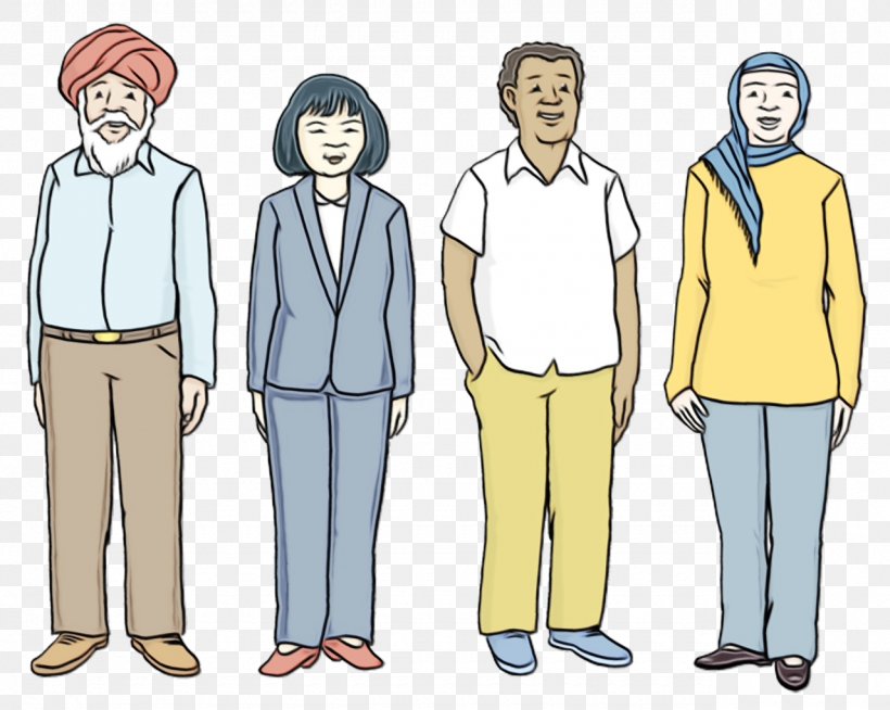 Group Of People Background, PNG, 1280x1021px, Watercolor, Behavior, Cartoon, Gesture, Human Download Free