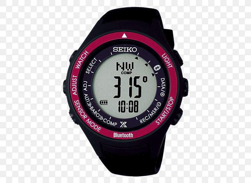 Seiko セイコー・プロスペックス Solar-powered Watch Mountaineering, PNG, 600x600px, Seiko, Brand, Clock, Dive Computer, Diving Watch Download Free