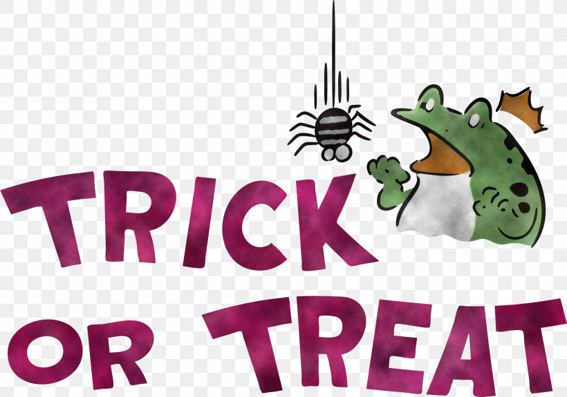 TRICK OR TREAT Halloween, PNG, 3000x2105px, Trick Or Treat, Biology, Cartoon, Halloween, Logo Download Free