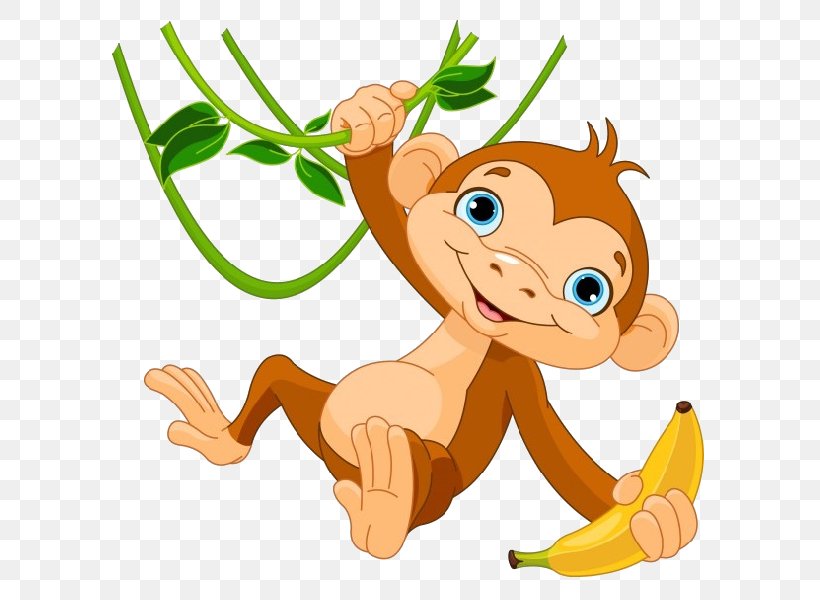 Baby Monkeys Clip Art, PNG, 600x600px, Baby Monkeys, Animal Figure, Art, Artwork, Can Stock Photo Download Free