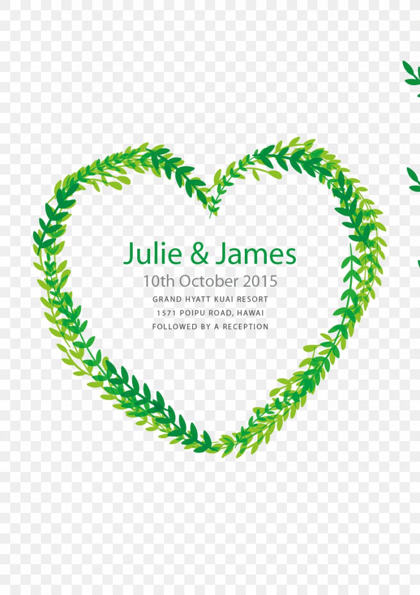 Wedding Invitation Marriage Euclidean Vector Digital Art, PNG, 918x1299px, Wedding Invitation, Convite, Flower, Green, Heart Download Free