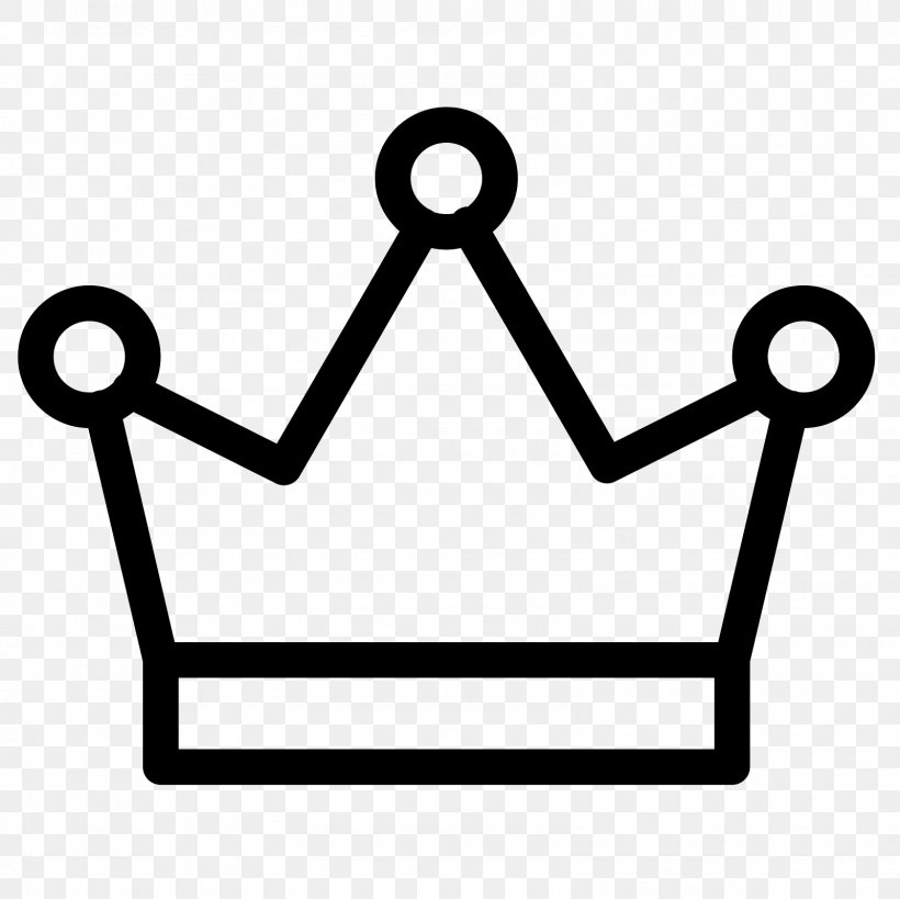 Crown Icon, PNG, 1600x1600px, Icon Design, Area, Black And White, Body Jewelry, Symbol Download Free