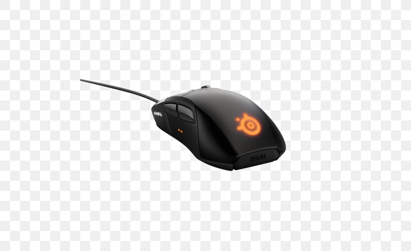 Computer Mouse SteelSeries Rival 700 Video Game Black OLED, PNG, 500x500px, Computer Mouse, Black, Computer Component, Computer Monitors, Dots Per Inch Download Free