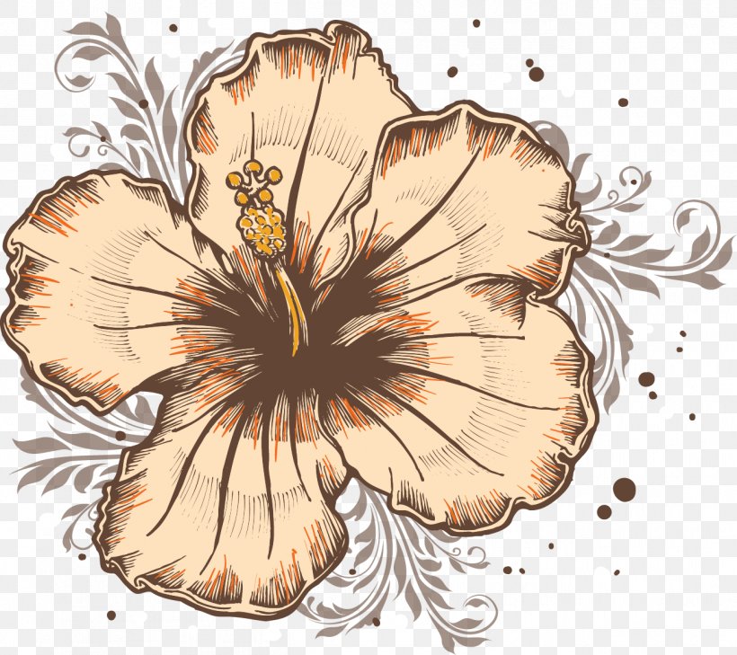 Flower Line Art Pattern, PNG, 1303x1159px, Flower, Elegance, Flora, Floral Design, Flower Arranging Download Free