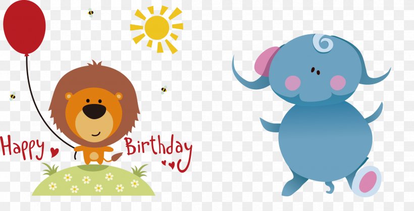 Happy Birthday To You Greeting Card Clip Art, PNG, 2417x1234px, Birthday, Animation, Art, Balloon, Cartoon Download Free
