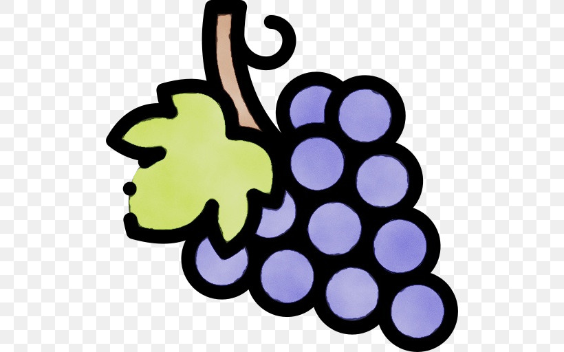 Zumheurigen Grape Flower Grapevines Petal, PNG, 512x512px, Watercolor, Family, Flower, Fruit, Grape Download Free