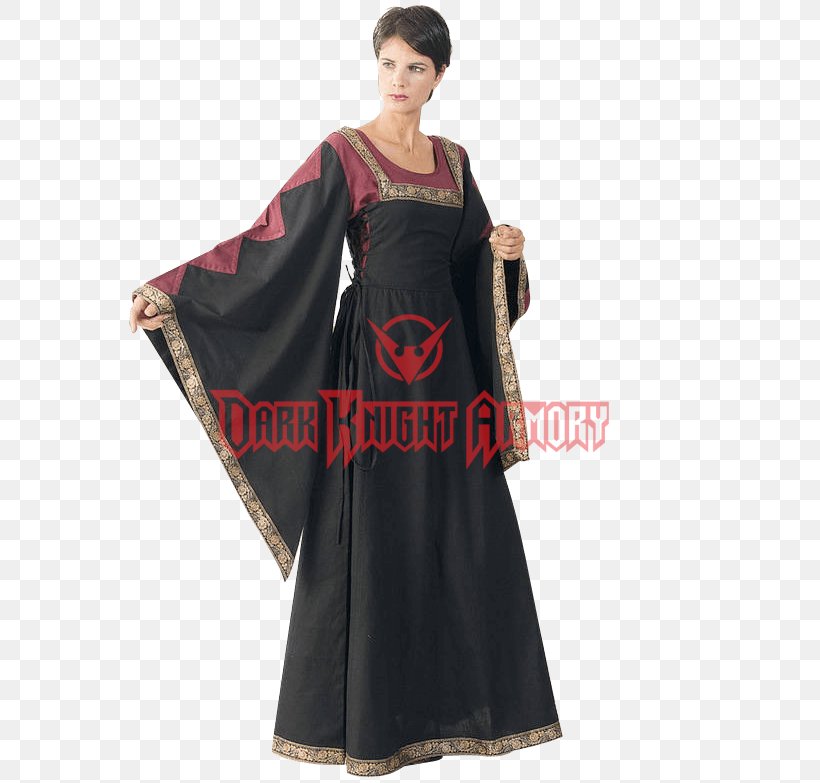 Dress Robe Formal Wear Middle Ages Clothing, PNG, 783x783px, Dress, Abaya, Clothing, Costume, Court Dress Download Free