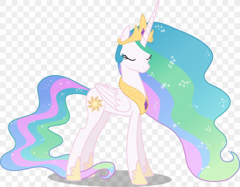 Pony Princess Celestia Princess Luna Twilight Sparkle Rarity, PNG, 5484x4270px, Pony, Animal Figure, Art, Deviantart, Fictional Character Download Free