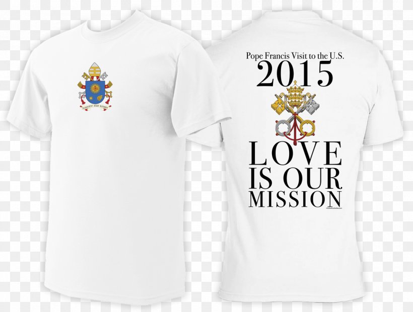 T-shirt Mission Statement Pope Sleeve, PNG, 1280x969px, Tshirt, Active Shirt, Brand, Catholic Church, Clothing Download Free