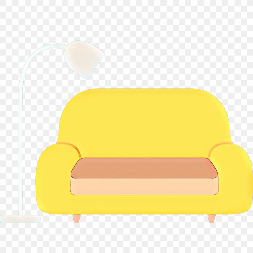 Yellow Background, PNG, 1024x1024px, Cartoon, Chair, Couch, Furniture, Loveseat Download Free