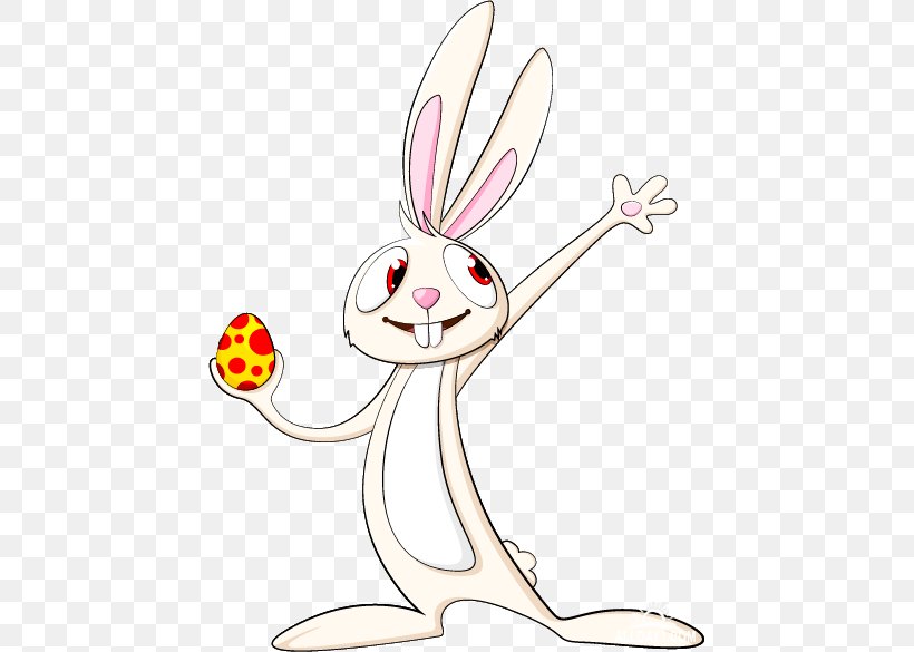 Domestic Rabbit Hare Easter Bunny Clip Art, PNG, 445x585px, Domestic Rabbit, Animal, Animal Figure, Artwork, Cartoon Download Free