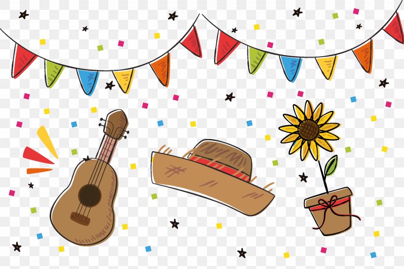 Festa Junina Party Hat Midsummer, PNG, 2500x1667px, Festa Junina, Art, Blog, Dance, Food Download Free