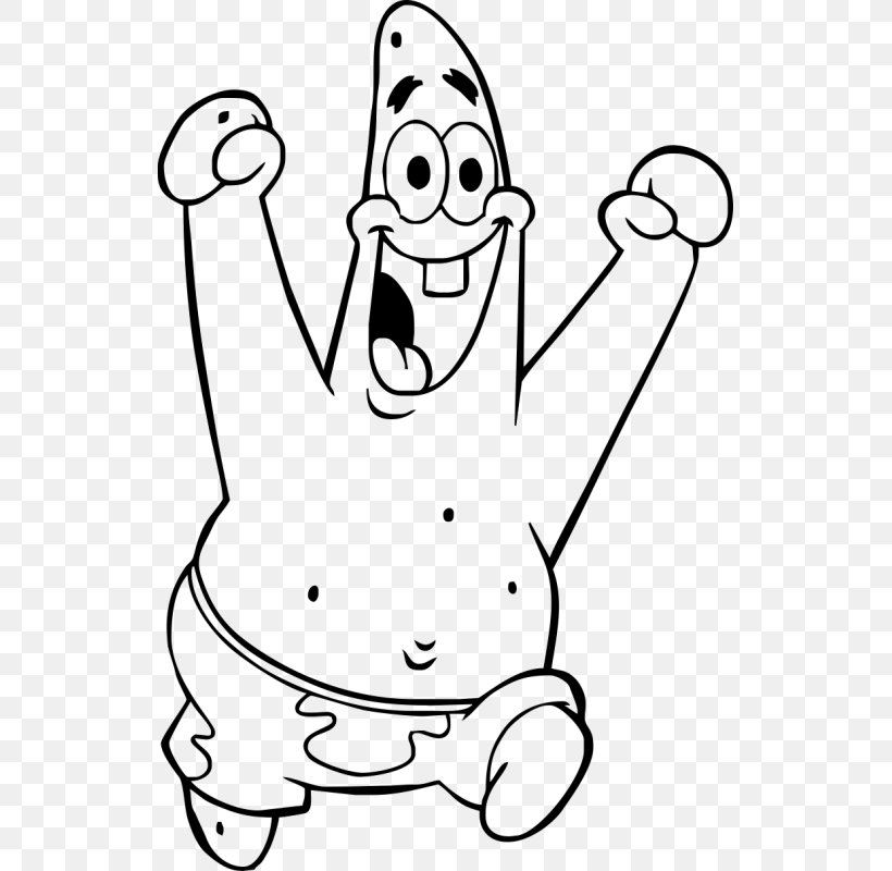 Patrick Star Coloring Book Colouring Pages Squidward Tentacles Character, PNG, 800x800px, Watercolor, Cartoon, Flower, Frame, Heart Download Free