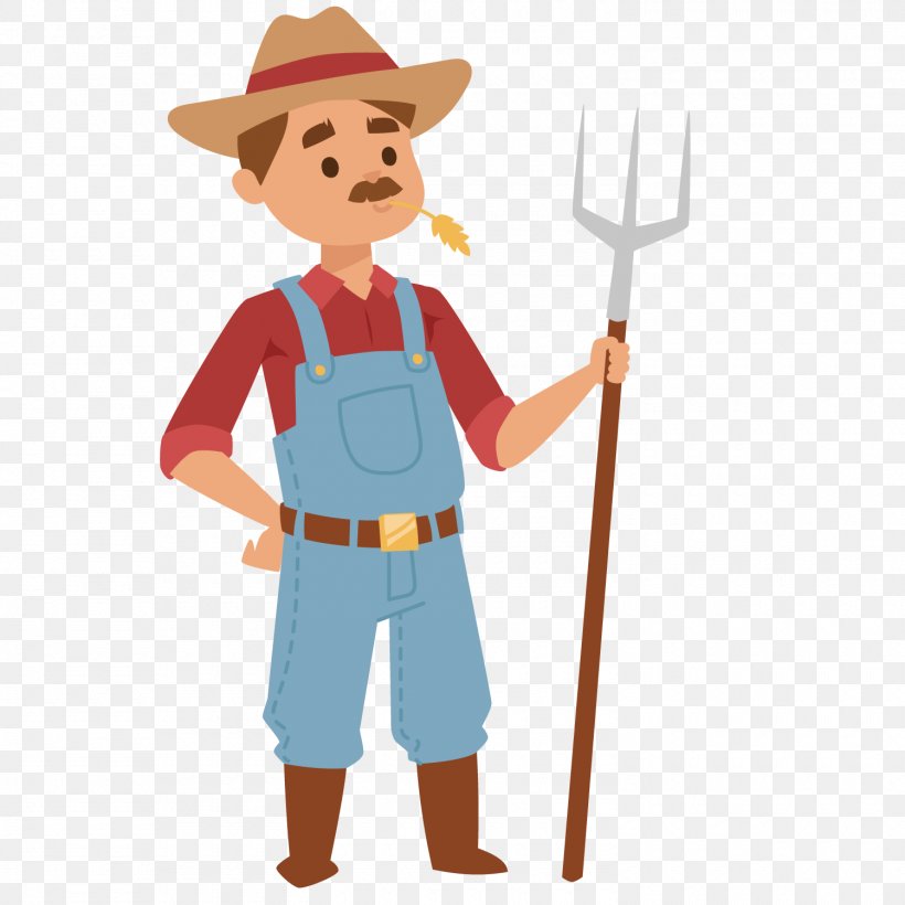 Farmer Cartoon Agriculture, PNG, 1500x1500px, Farmer, Agriculture, Art, Boy, Cartoon Download Free