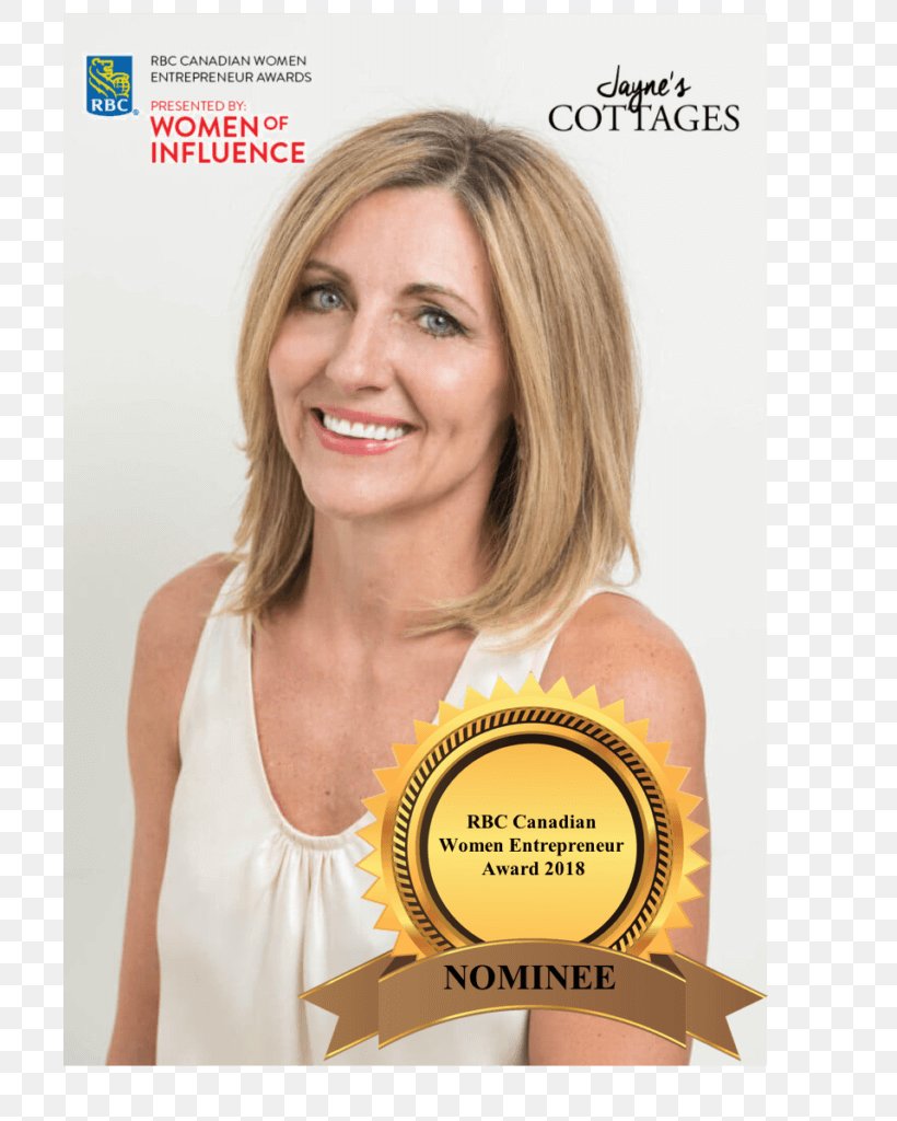 Jayne's Cottages Luxury Rentals & Concierge Services Royal Bank Of Canada Award Nomination Scholarship, PNG, 703x1024px, Royal Bank Of Canada, Award, Blond, Brown Hair, Canada Download Free