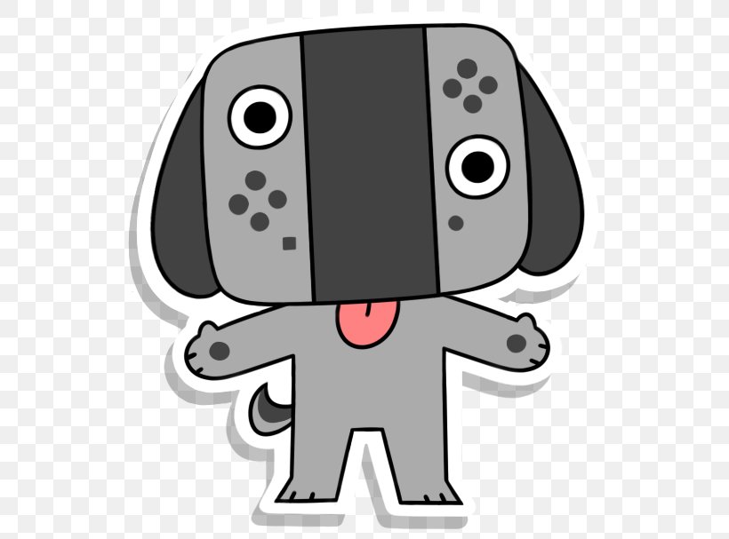 Nintendo Switch Pro Controller Dog Video Game Consoles, PNG, 552x607px, Nintendo Switch, Art, Cartoon, Deviantart, Dog Download Free