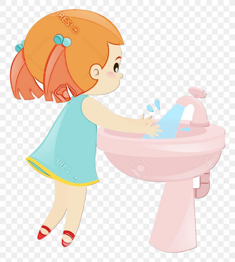 Cartoon Potty Training Bathing Child Toddler, PNG, 1167x1300px, Watercolor, Bathing, Cartoon, Child, Paint Download Free