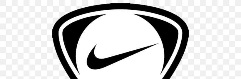 Crescent Circle Logo White Nike, PNG, 512x269px, Crescent, Black, Black And White, Brand, Football Download Free