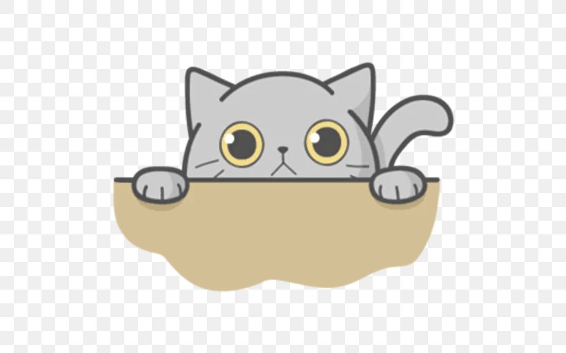 Whiskers Kitten Cat Telegram Sticker, PNG, 512x512px, Whiskers, Animal, Black Cat, Carnivoran, Cartoon Download Free