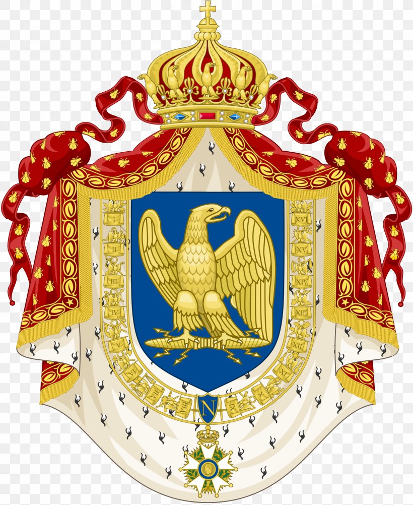 Coat Of Arms Second French Empire First French Empire Holy Roman Emperor National Emblem Of France, PNG, 1920x2347px, Coat Of Arms, Charles Vi Holy Roman Emperor, Emperor, First French Empire, Gold Download Free