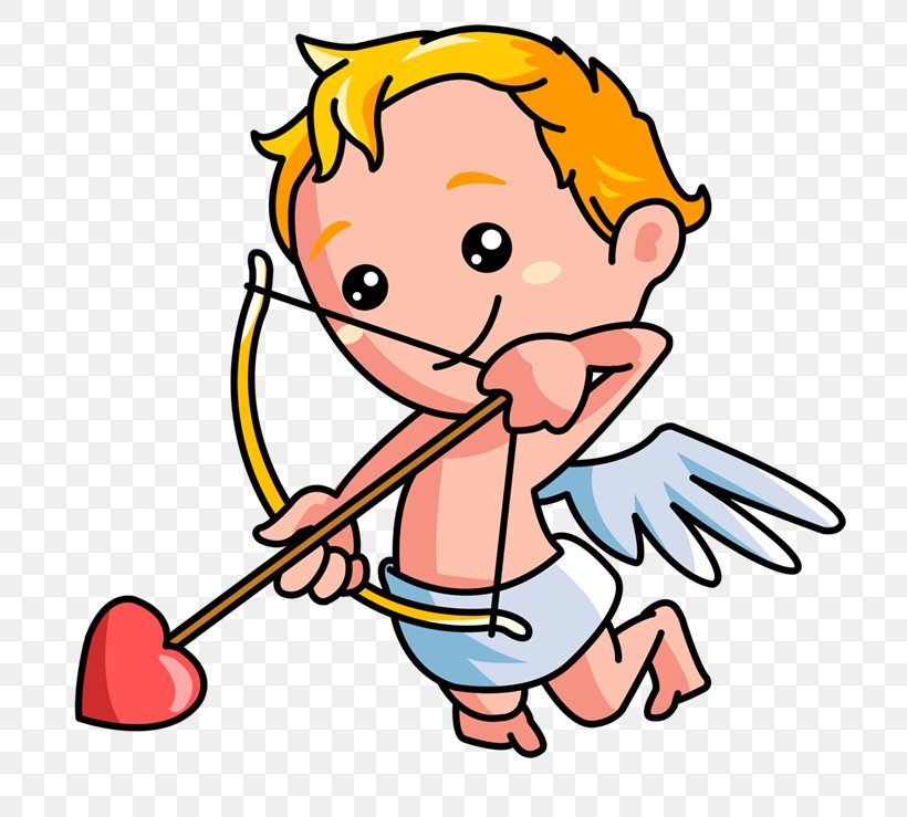 Cupid Valentines Day Love Clip Art, PNG, 800x739px, Watercolor, Cartoon, Flower, Frame, Heart Download Free