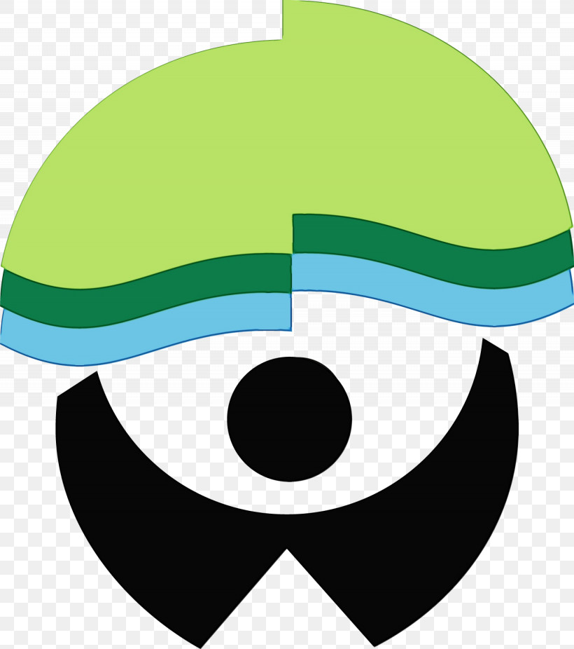 Logo Green Symbol Headgear Line, PNG, 1435x1621px, Watercolor, Geometry, Green, Headgear, Line Download Free