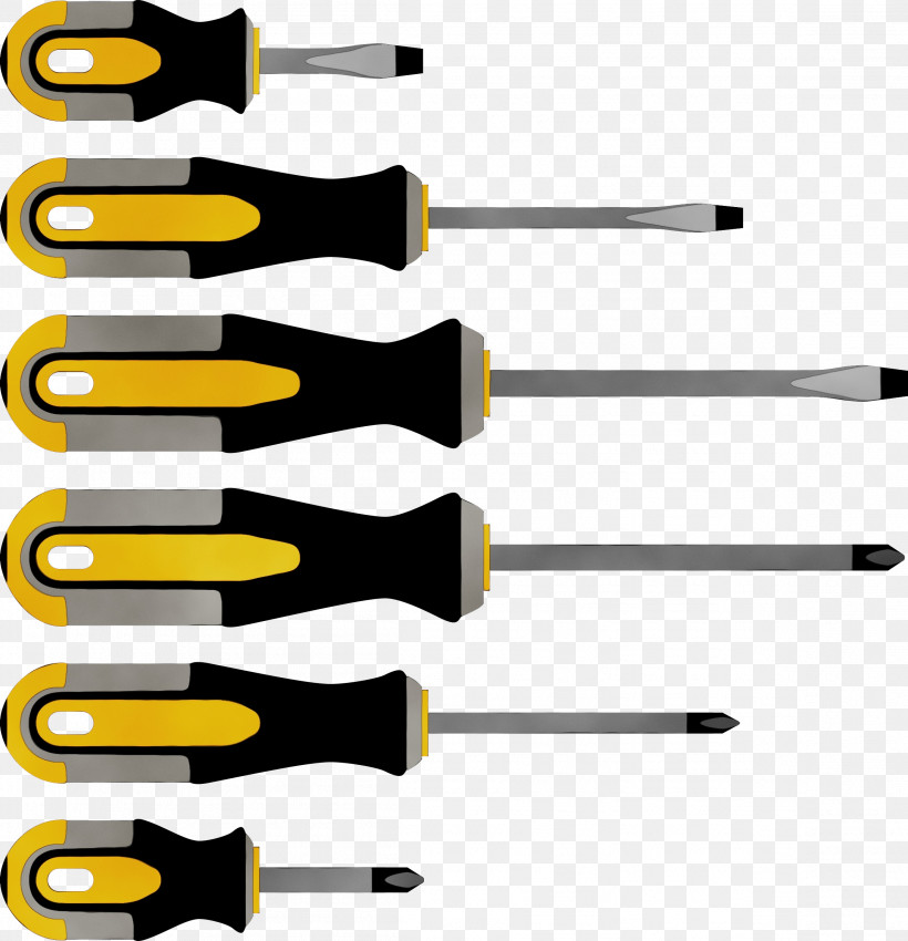 Tool Screwdriver Metalworking Hand Tool Tool Accessory, PNG, 2313x2400px, Watercolor, Metalworking Hand Tool, Paint, Screwdriver, Tool Download Free