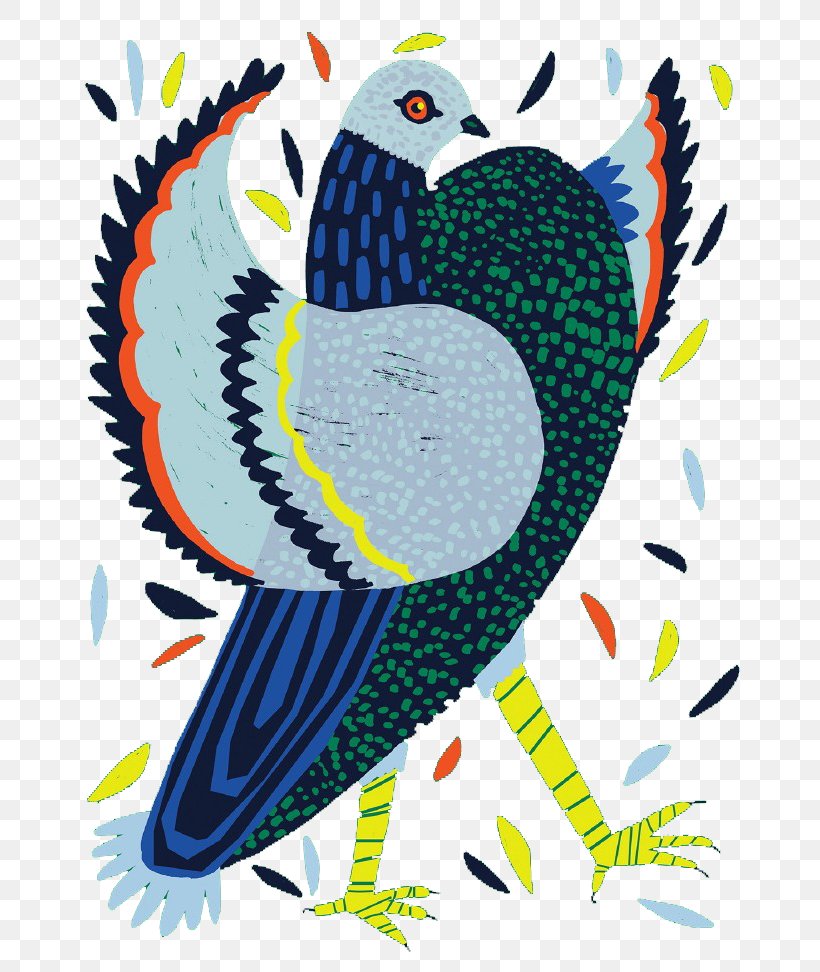 Bird Beak Feather, PNG, 690x972px, Watercolor, Cartoon, Flower, Frame, Heart Download Free