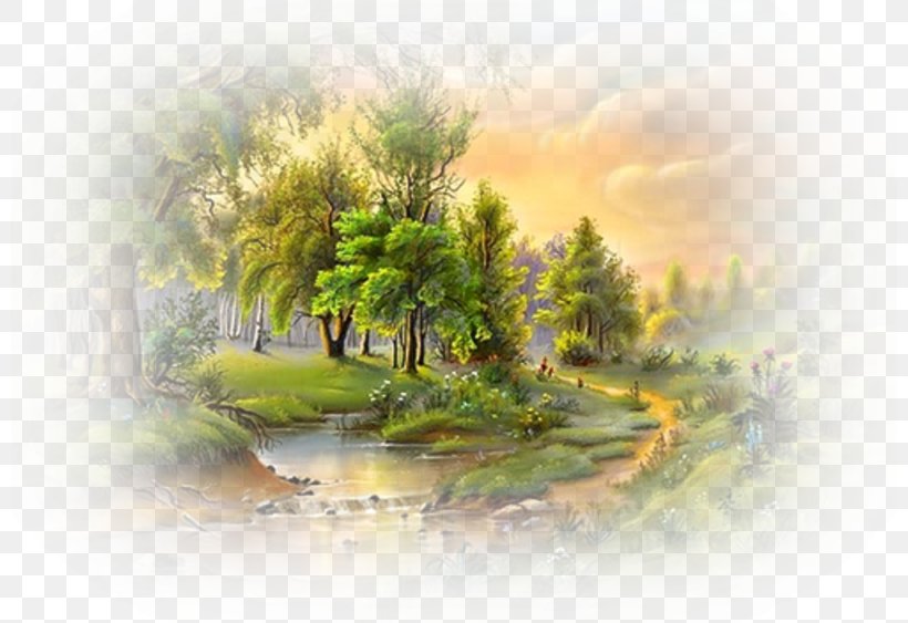 Oil Painting Landscape Painting Art Watercolor Painting, PNG, 800x563px, Painting, Art, Canvas, Craft, Decorative Arts Download Free