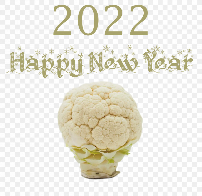 2022 Happy New Year 2022 New Year 2022, PNG, 3000x2920px, Cauliflower Download Free