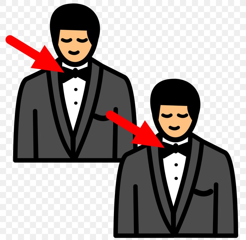 Bow Tie Tuxedo Clothing Gentleman Clip Art, PNG, 800x800px, Bow Tie, Behavior, Character, Clothing, Fiction Download Free