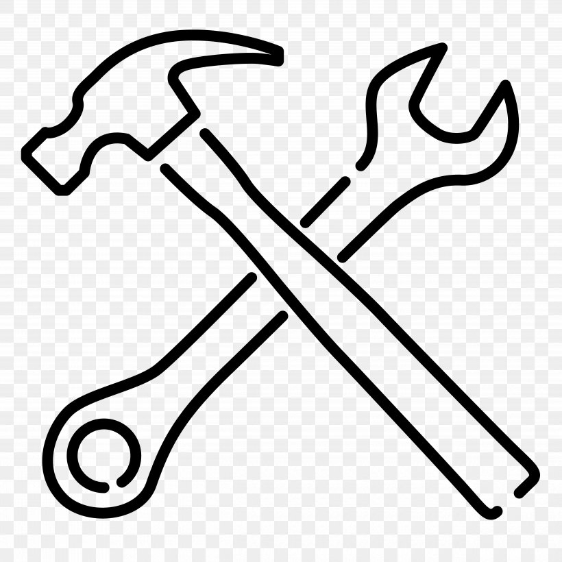 Hammer Cartoon, PNG, 5000x5000px, Heating System, Air Conditioning, Blackandwhite, Coloring Book, Construction Download Free