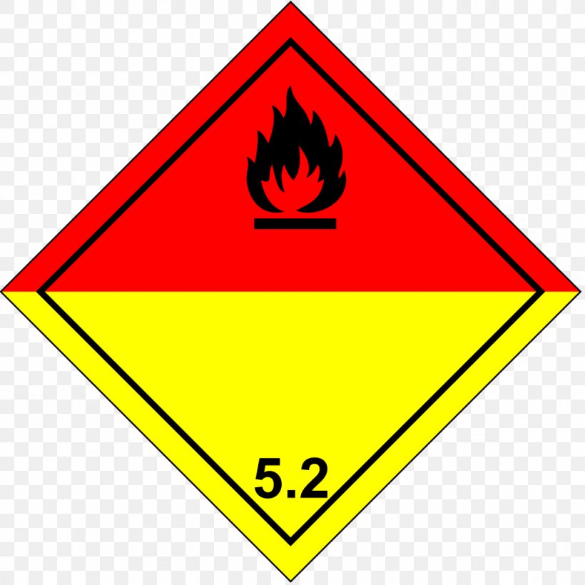 Paper Dangerous Goods Placard Organic Peroxide Label, PNG, 1024x1024px, Paper, Adr, Area, Combustibility And Flammability, Dangerous Goods Download Free