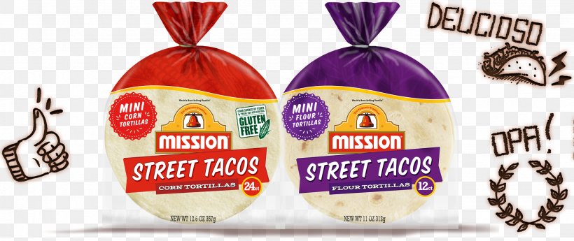 Taco Food Wheat Tortilla Brand Corn Tortilla, PNG, 2044x861px, Taco, Brand, Corn Tortilla, Flavor, Flour Download Free