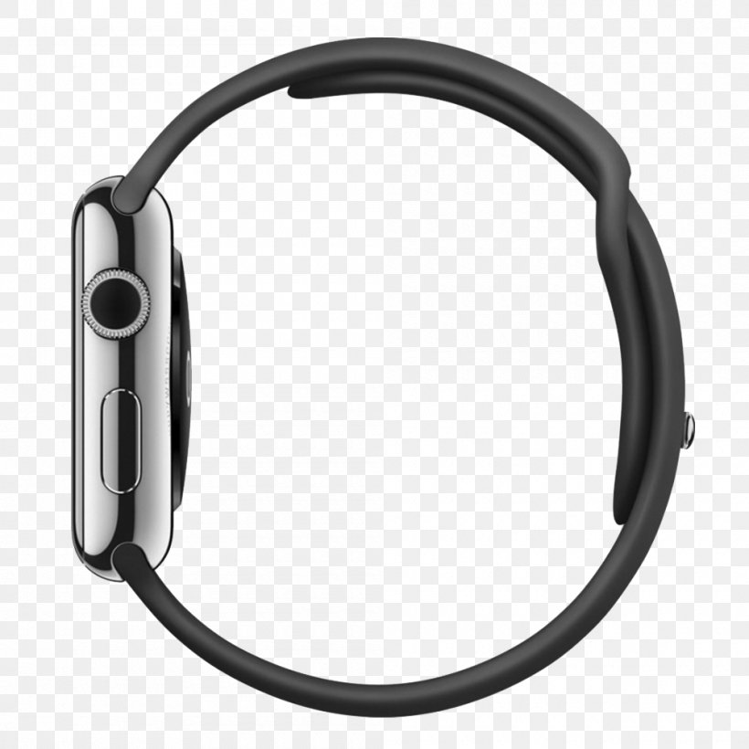 Apple Watch Series 3 Apple Watch Series 1 Smartwatch Apple Watch 38mm Space Black Case With Space Black Stainless Steel Link Bracelet, PNG, 1000x1000px, Apple Watch Series 3, Apple, Apple Watch, Apple Watch Series 1, Apple Watch Series 2 Download Free