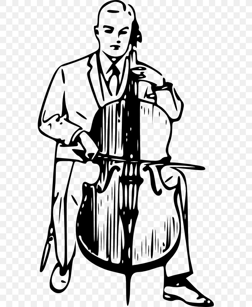 Cello Cellist Double Bass Clip Art, PNG, 573x1000px, Watercolor, Cartoon, Flower, Frame, Heart Download Free