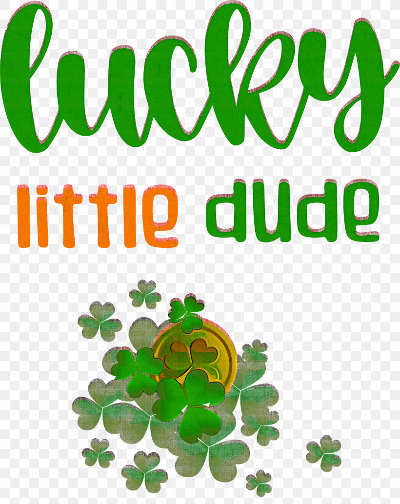 Lucky Little Dude Patricks Day Saint Patrick, PNG, 2286x2882px, Patricks Day, Amphibians, Biology, Green, Leaf Download Free