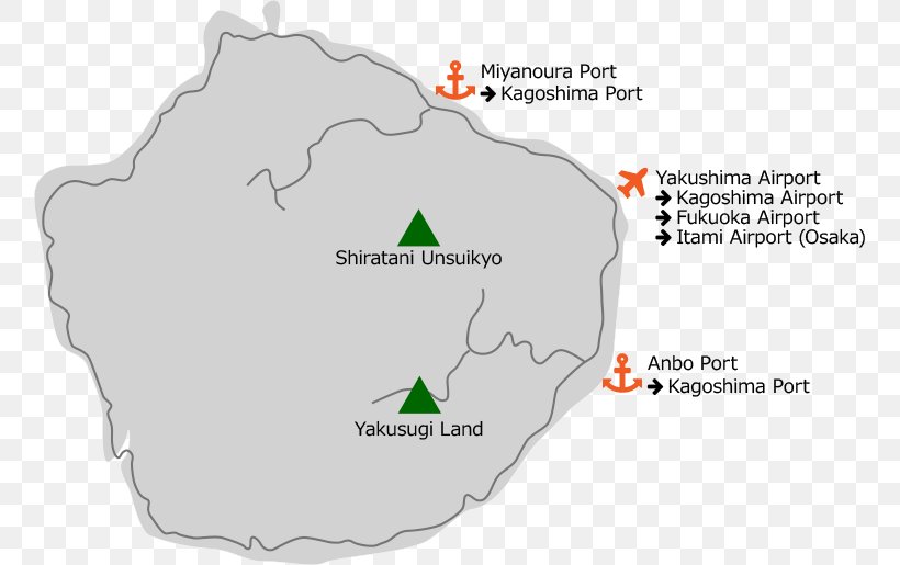 Mt. Miyanoura 1500m 林野庁 Map, PNG, 757x515px, Map, Area, Diagram, Island, Kyushu Download Free