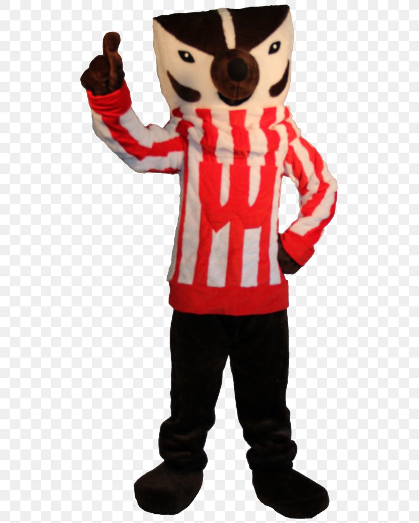 Costumed Character Mascot Bucky Badger Fun Party Rentals, LLC | Bounce House Rentals, PNG, 555x1024px, Costume, Badger, Bucky Badger, Costumed Character, Fictional Character Download Free