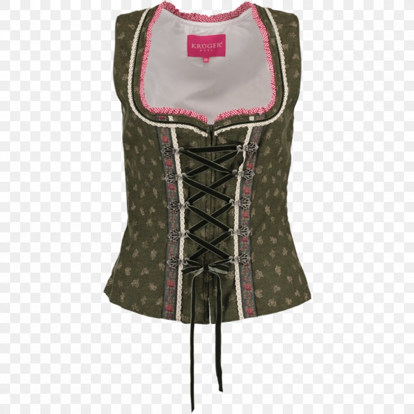 Dirndl Clothing Corset Waistcoat Fashion, PNG, 1000x1000px, Watercolor, Cartoon, Flower, Frame, Heart Download Free