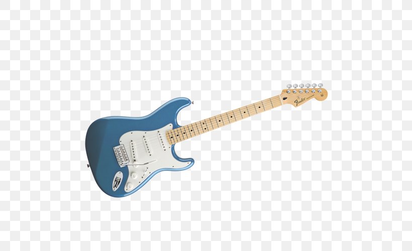 Electric Guitar Fender Stratocaster Fender Musical Instruments Corporation Fender American Deluxe Series, PNG, 500x500px, Electric Guitar, Acoustic Electric Guitar, Acousticelectric Guitar, Electronic Musical Instrument, Eric Clapton Stratocaster Download Free